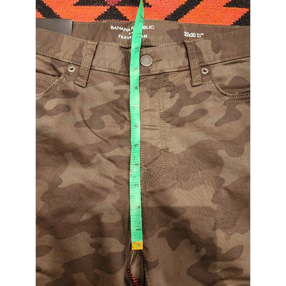 NEW Banana Republic Men's Camo Stretch Slim Fit Travel Jean. 32W x 30L - Picture 3 of 10